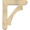 Ekena Millwork Westlake Craftsman Rough Sawn Bracket w/ Offset Brace, Douglas Fir, 8"W x 32"D x 38"H BKT0806X32X38WTL04RDF - alternate 4